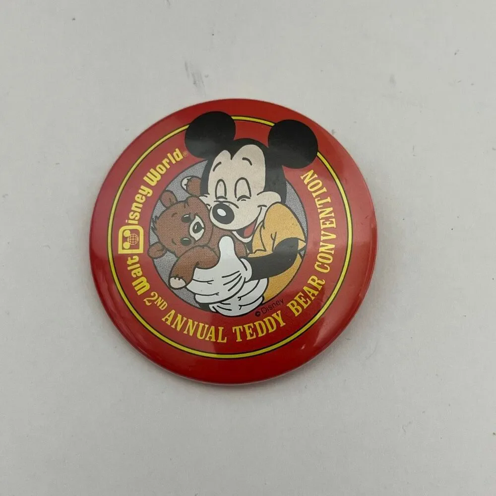 1980's Disney World Teddy Bear Convention 2 1/4